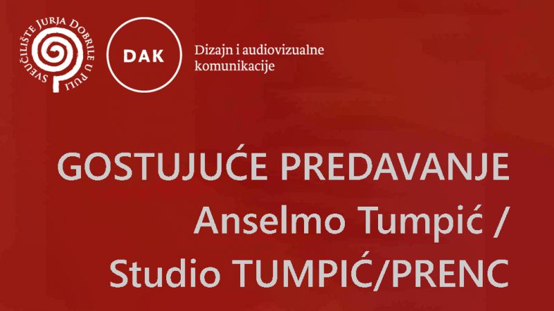 Gostujuće predavanje: Anselmo Tumpić...