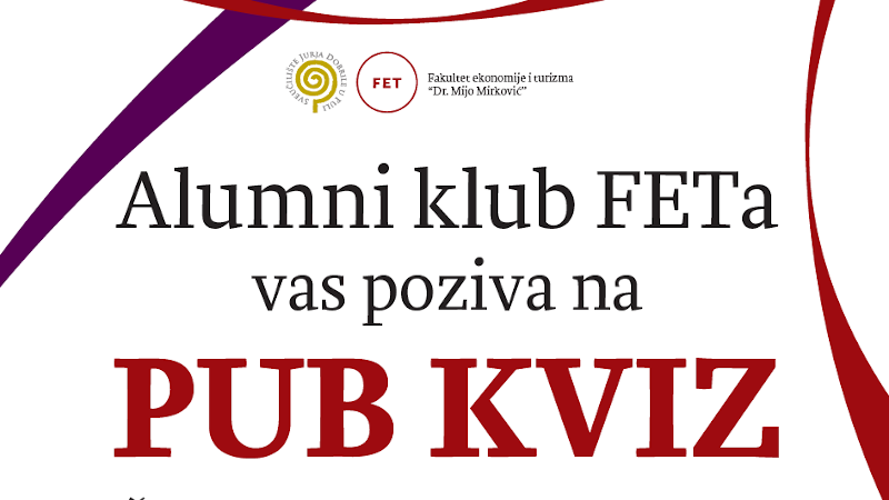 Otkazuje se prvi PUB KVIZ FET-a