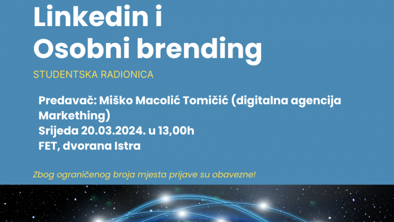 Radionica  "Linkedin i Osobni...
